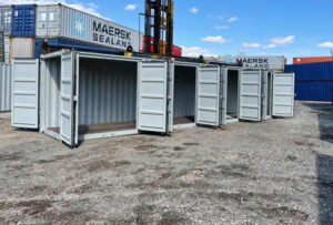 40ft High Cube 4-Door Open Side Shipping Containers for Sale in Australia